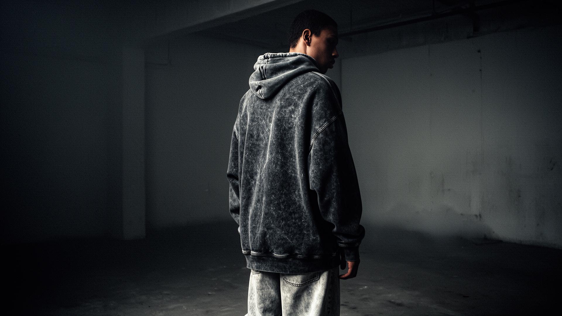 Voranti washed hoodie editorial